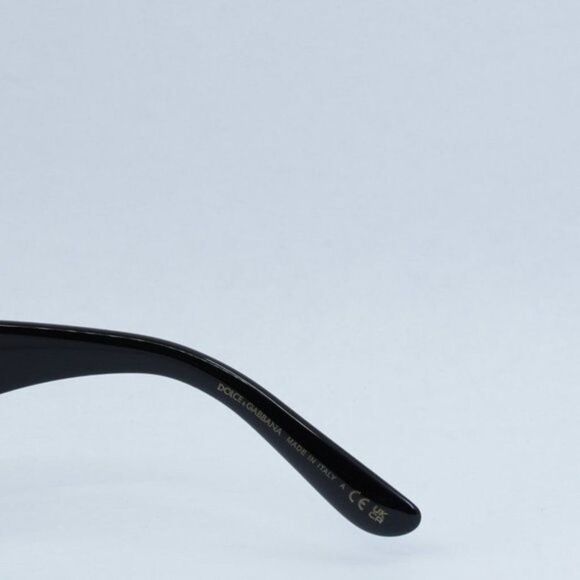 NEW DOLCE&GABBANA DG4436 501/87 BLACK DARK GREY SUNGLASSES - Picture 7 of 11